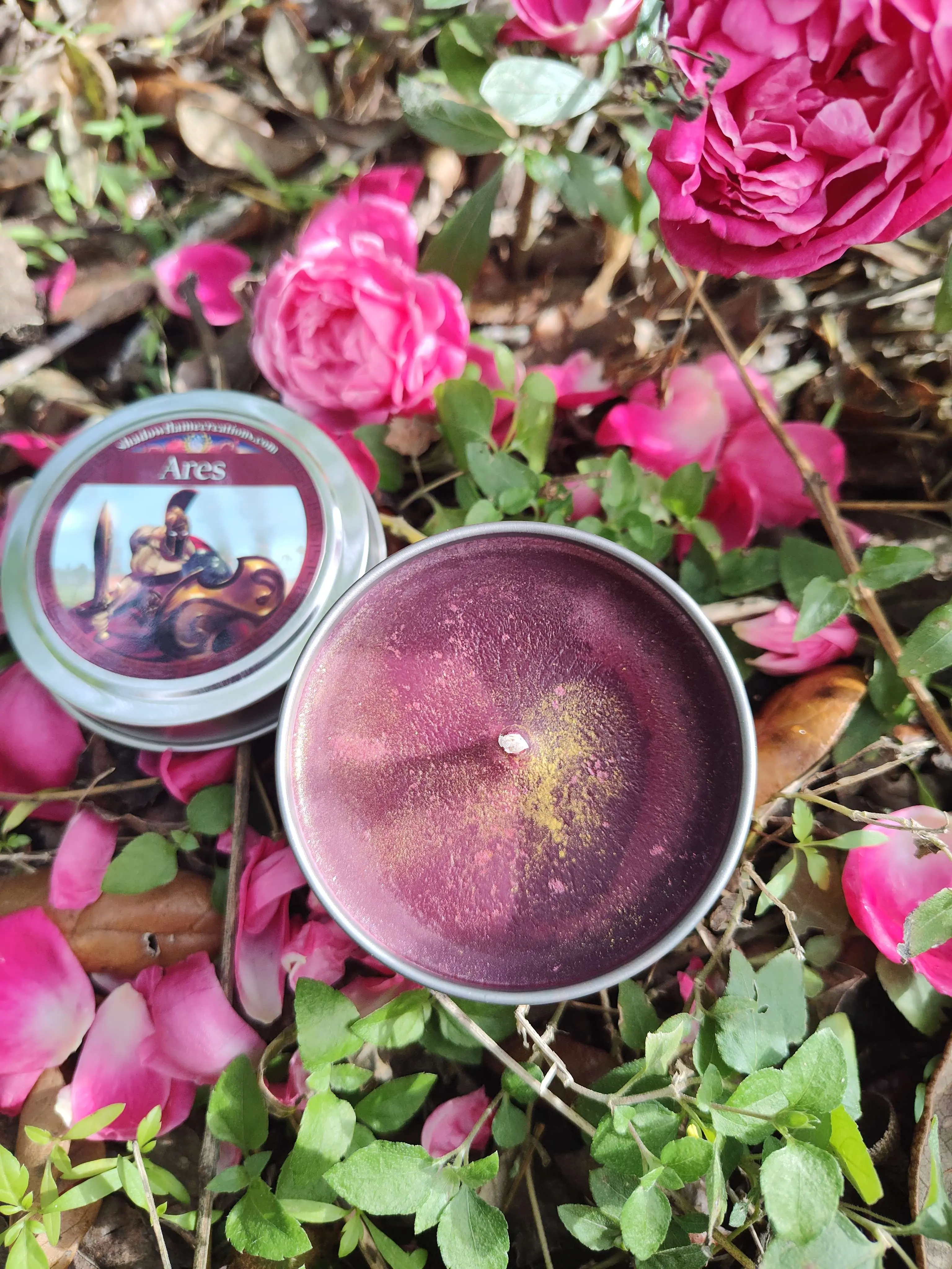 Ares - Greek Deity of War and Courage - 4 oz Soy Candle