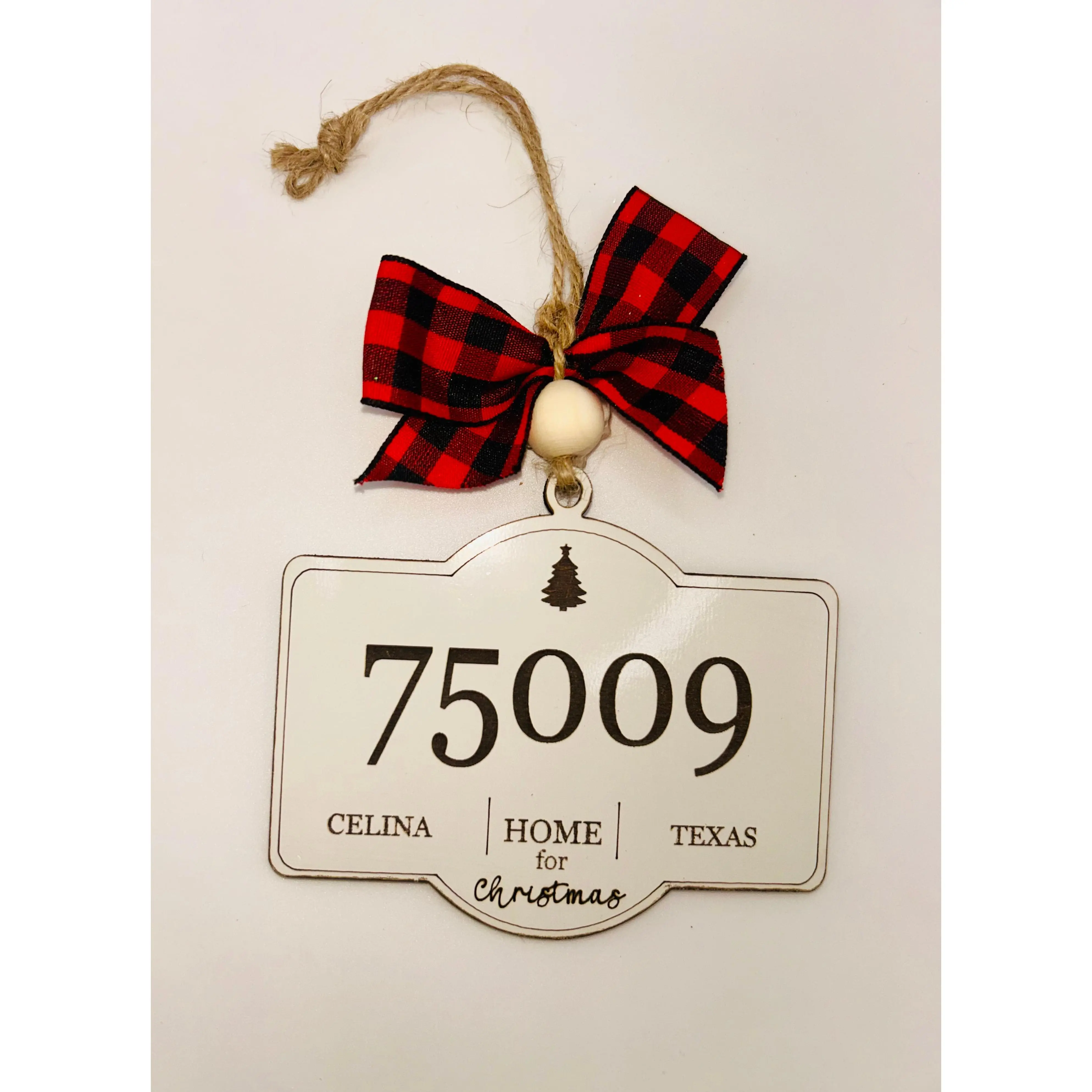 Celina 75009 Zip Code Ornament - Celina Texas Christmas Ornament 2025