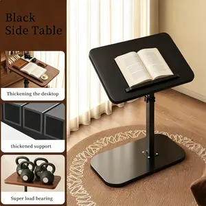 Bedside table Lift-side table Removable bedroom bedside shelf computer table sofa side table tea table Led Nightstand Sets Nightstand