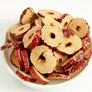 Dried Red Date Rings 80g*2 Enjoy dried red dates paired with goji berries steeped in water. Pitted and ready to use, they soften into a sweet, chewy treat when steeped—a perfect daily companion for boosting energy and nourishing blood.