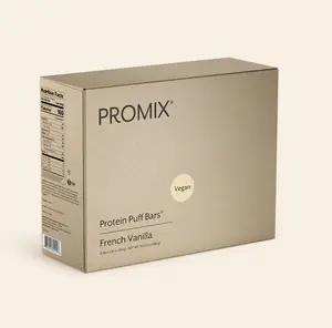 Promix Nutrition Plant Protein Puff Bars - French Vanilla