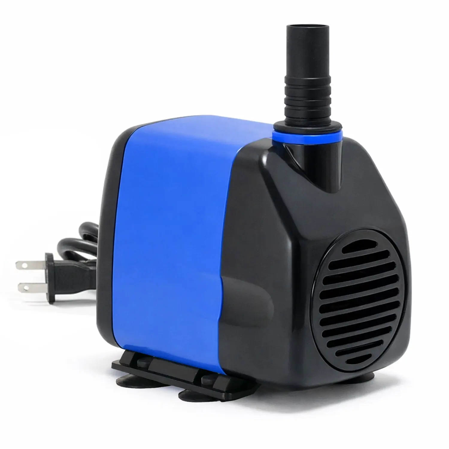 Aqua Dream 400 GPH Compact Aquarium Submersible Pump, Aquarium Pump with Power Supply, Easy Cleaning for Hydroponics, Fountains