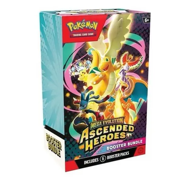The Pokemon TCG: Scarlet & Violet—Ascended Hero Booster Bundle