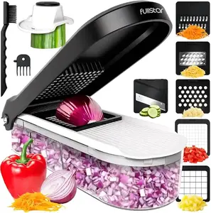 Fullstar Vegetable Chopper, Cheese Slicer, Food , Veggie , Onion and Vegetable Chopper. Kitchen Stainless