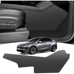 for New Model Y Center Console Protector TPE Plush Protective Pads on The Side of The Center consoleAccessories for Tesla New Model Y (Juniper) Interior Accessories 2025-2026