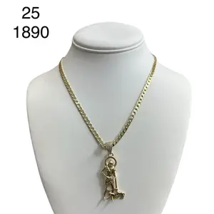 Yudijewerly # 25 Necklace (5mm) # 1890 Pendant