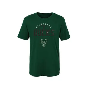 Juvenile Street Ball Green Milwaukee Bucks T-Shirt