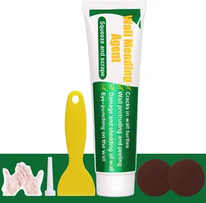 Wall Repair Patch Kit with Scraper, Drywall Repair Kit, Wall Mending Agent Easy to Fill Holes in Home Wall and Quick Repair