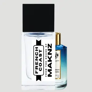 MAKNZ FRENCH COAST Unisex Fragrance - citrus, marine, aromatic, salty, white floral, sweet, woody, fresh spicy, musky, powdery