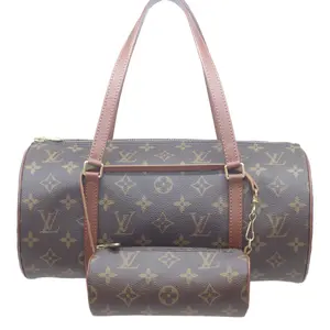 Pre-owned Louis Vuitton Canvas Shoulder Bags Papillon Monogram Handbag