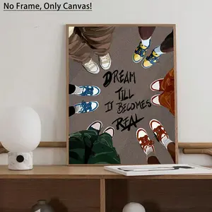 Modern Fashion Wall Art, Wall Decor Canvas Printing, Wall Art Decor for Home Living Room Bedroom Study Room, Poster, Unframed Art Print