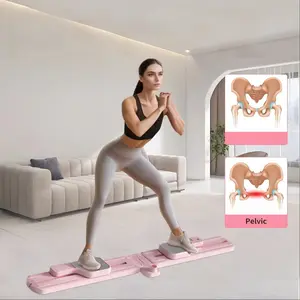 Adjustable Height Ski Machine Trainer, Simulated Skiing Equipment, Indoor Full-Body Fitness Device for Home Use, Silent and Non-Slip, Foldable Design for Easy Storage, Suitable for Family Use, Can Be a Holiday Gift
