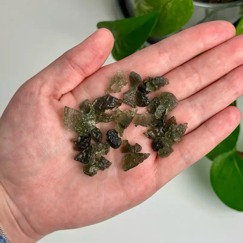 Mini Intuitively Chosen Moldavite Specimens Mini Intuitively Chosen Moldavite Specimens