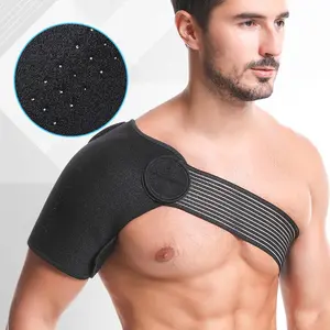 Shoulder Brace for Women Men Rotator Cuff Adjustable Shoulder Support for Shoulder Pain Relief Dislocated AC Joint Labrum Tear Sprain Soreness Bursitis Tendinitis Shoulder Support Strap