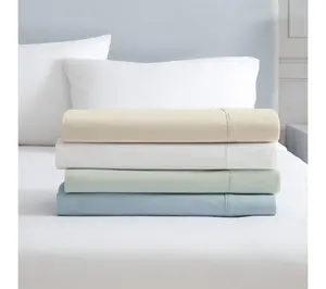 Martha Stewart Skylands Green Cotton Queen Sheet Set