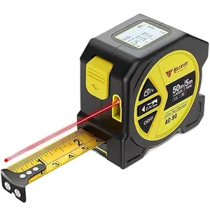 YUXIN 3-in-1 Laser Measure Tape AB-90 – Precision Laser Technology for Accurate Measurements Up to 131 Feet with Digital Display & Magnetic Hook