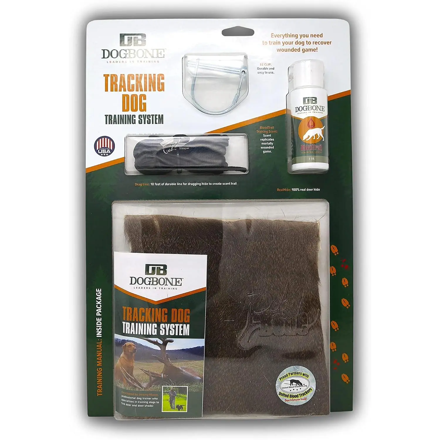 Tracking Dog Training System to Train Your Dog to Track Wounded Deer Dog Training Kit Hunting Dog Accessories Dog Scent Training Kit Deer Hunting Accessories Dog Training Tools