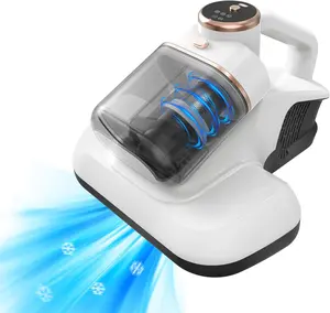 Mattress Vacuum Cleaner, Cordless Bed Vacuum Cleaner with 16Kpa Suction, 3 Gears Adjustment, LED Screen, Handheld Vacuum Cleaner Effectively Clean Up Bed, Pillows, Sofas, Carpets