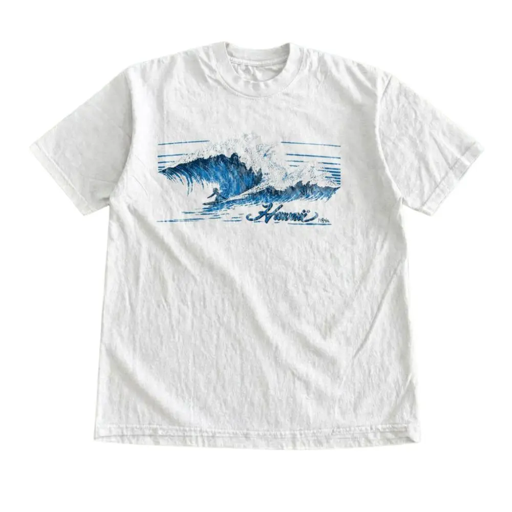 The Hawaii Ocean Wave Beach Surf Shirt, Gift For Woman, Gift For Men, Womenswear Top Underwear Streetwear, Trending Shirt
