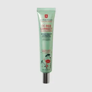 Erborian CC Red Correct - Green Color Corrector Automatic Perfector Smoothing Effect for Flawless Skin Finish 45ml