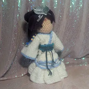 Crochet Amigurumi Jinshi Inspired Doll from The Apothecary Diaries