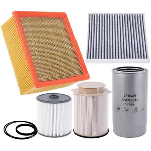 6.7L Cumm Fuel Filter Kit for 2019- Ram Turbo Diesel Engines 68157291AA 68436631AA and Oil Filter 5083285AA Air filter 43034051AB Cabin Air Fitler 68406048AA