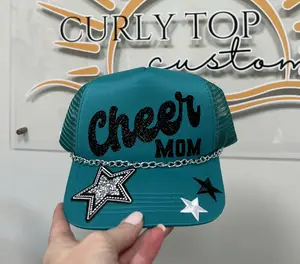 Unbranded Geneic Custom Foam Trucker Hat with Choice of Hat Color, Vinyl Color, and Design