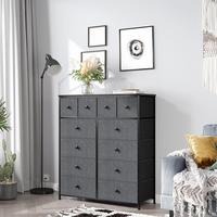 Dark Gray-12 Drawers