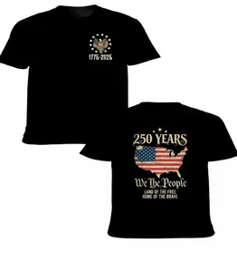 NEW 250 Years Anniversary USA Shirt, America 250 Years of Freedom 250th Birthday Tee