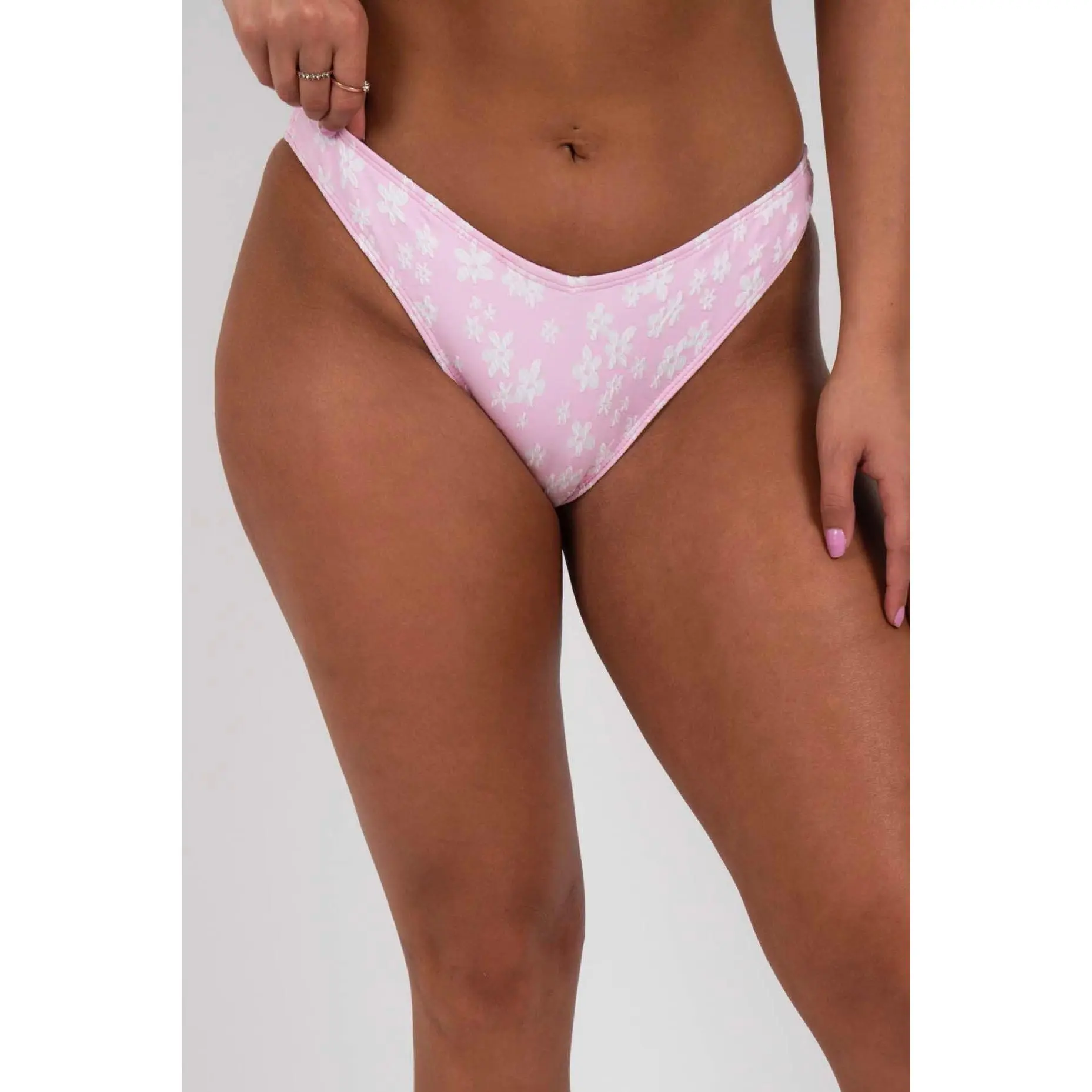 Soak It Up Bikini Bottom (Pink)