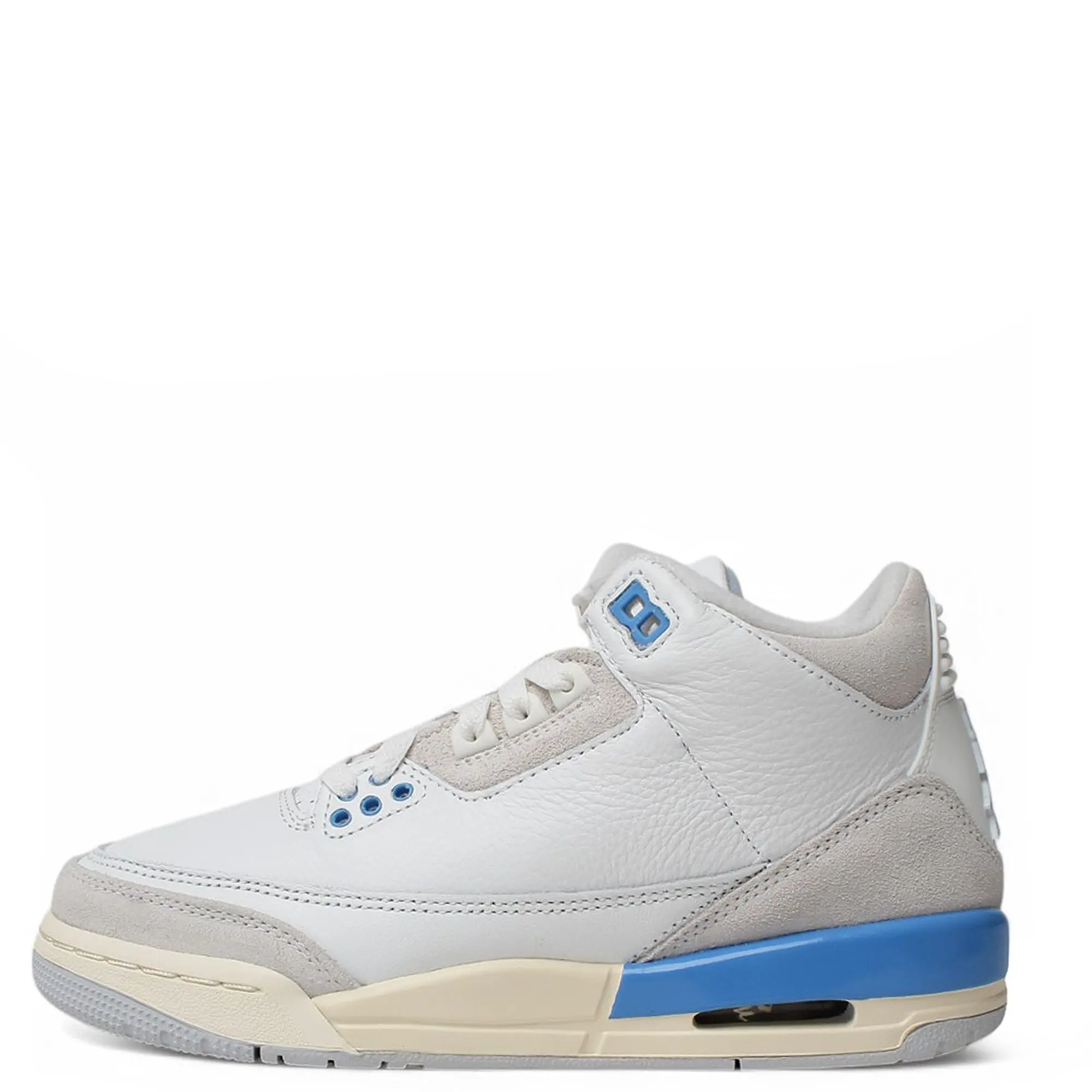 Youth Jordan 3 Retro "Lucky Shorts" Smmt Wht/Hydrgn Bl (DM0967 101) (GS)