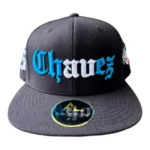 Aliasive Brand Personalized Embroidered Hat with Custom Name Design Snapback Style