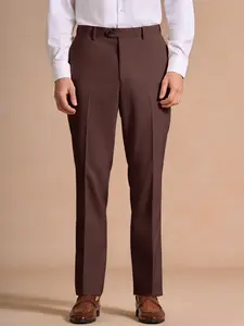 Azazie James Classic Fit Structured Stretch Tailored Wedding Groomsmen Formal Pants