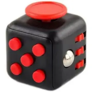 Face Pressure Relief Infinite Cube, Fidget Cube, Suitable for Adults, Improves Focus, Mindfulness Aid, Silent and Sound Modes, Includes Portable Box