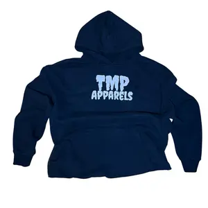 TMP-TRUST MY PROCESS Hoodies Casual Unisex 100% Cotton Puff Print Design Breathable Soft Everyday Outfit