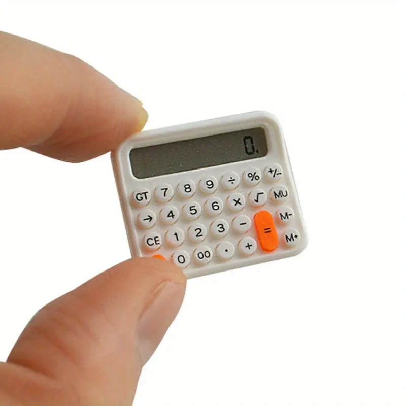 Realistic Mini Calculator and Stationery Set for 1:12 & 1:6 BJD Dollhouse, Doll House Accessory, Doll Accessories Gift, Non-Functional Photography Prop Decor, Perfect Christmas Gift