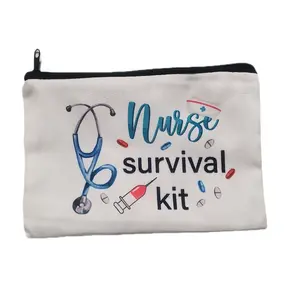 Nurse makeup and accessories bag.