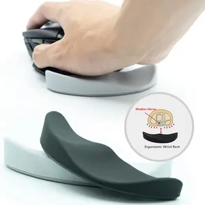 Ergonomic Gel Mouse Wrist Rest With Non‑Slip Base