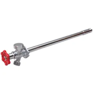 212 MAIN Frost-Free Sillcock, 0.5 Sweat x 8 in Brass Body, ANSI Certified, Backflow Stop, 6-Point Handle (Boating Water Sports Accessory)