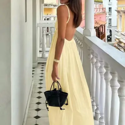Peppermayo Yellow Maxi Dress Rumor Has It - TikTok Shop
