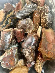 10 Pound Bulk Old Stock Rough 1950's Agate GemStone Mineral Lapidary Collection
