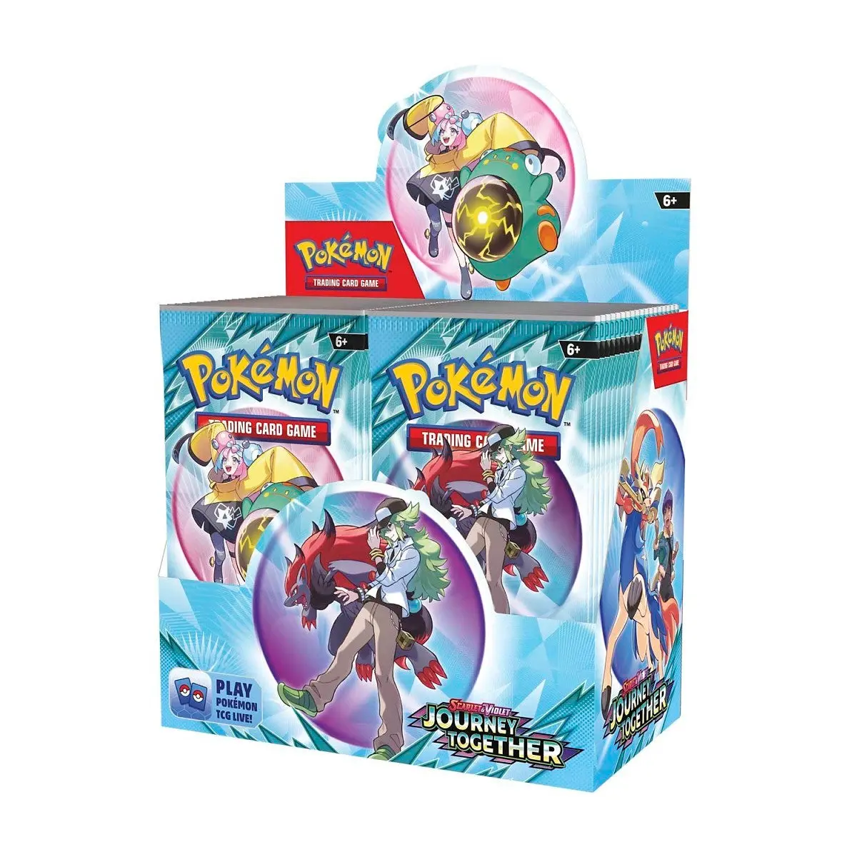 Pokemon - Scarlet Violet - Journey Together Booster Pack Collectible Trading Cards - TikTok Shop Pokemon - Scarlet Violet - Journey Together Booster Pack Collectible Trading Cards - TikTok Shop