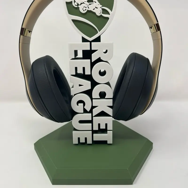 3D Printed Rocket League Headphone Stand – Gamer Desk Accessory