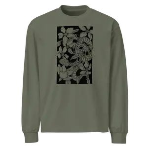 GARDEN SERPENT Premium heavyweight long sleeve shirt