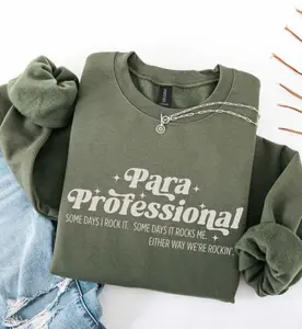 Paraprofessional Sweatshirt T-Shirt, Para Teacher Assistant Shirt, Retro Gift for Teacher Aide Retro Sweatshirt, Chaos Coordinator Shirt, Teacher Shirt, Gift For Her HPBD1