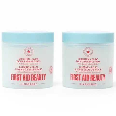 First Aid Beauty 60ct Facial Radiance Pads Duo