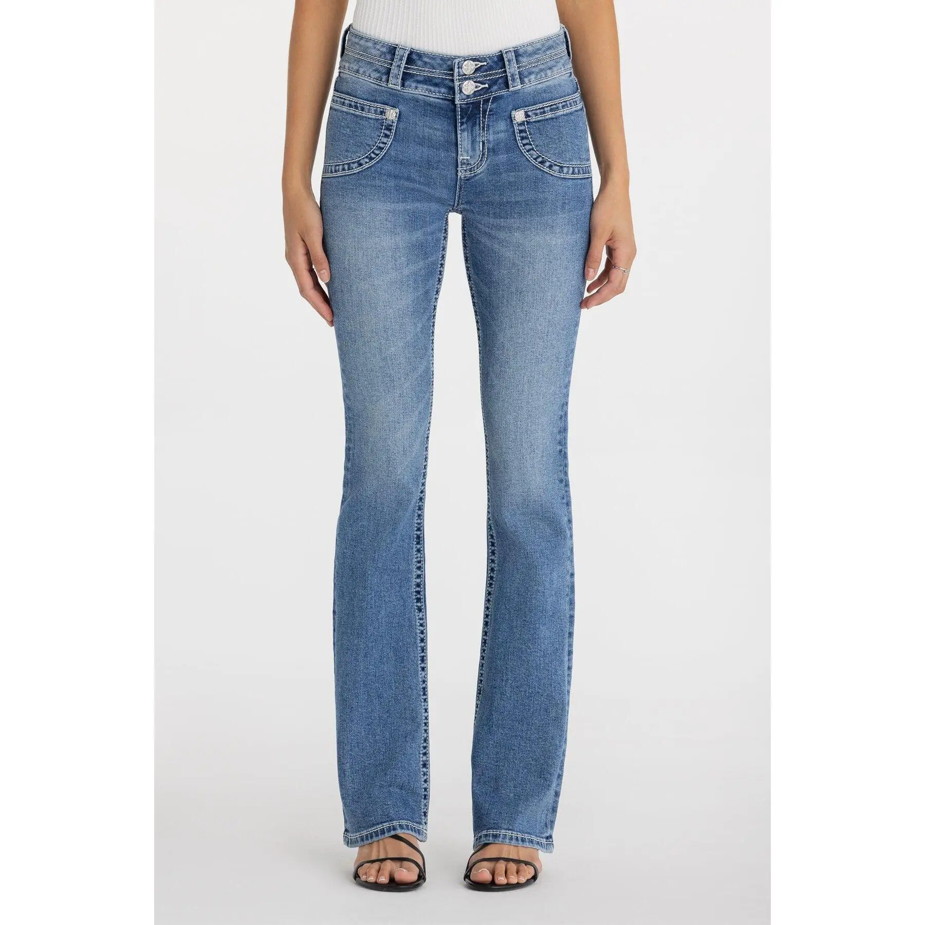 Jolene Double Waist Bootcut Jeans