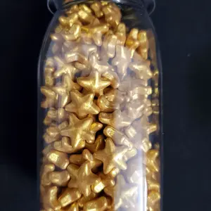 Edible Pearls - Gold Star Pearls for Your Dessert Needs