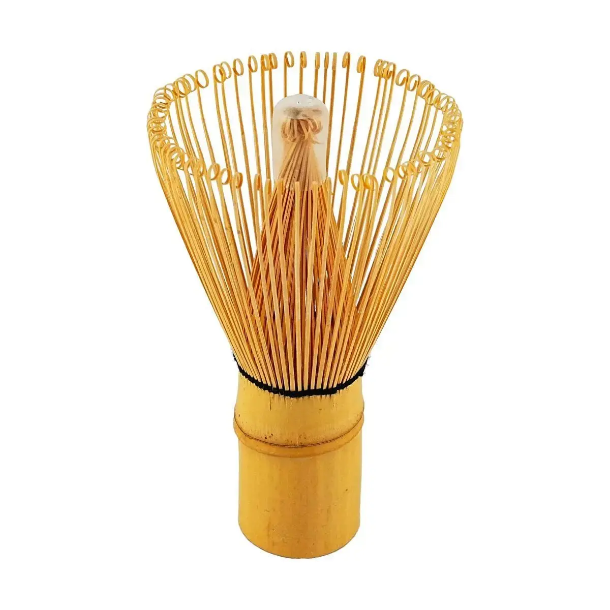 KAWASIMAYA Japanese  Whisk (Chasen) - Bamboo  Ceremony Tool for Frothy , 1pc yellow filter kit set