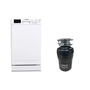 Equator Advanced Appliances WB 1840 + GD 075 Equator 18 in Dishwasher 10 place QUIET 110V E-Star ADA+3/4 HP Garbage Disposer